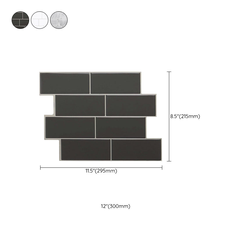 BowLift | Modern Peel and Stick Backsplash Wall Tile PVC Peel & Stick Field Tile