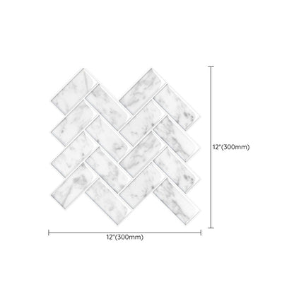 BowLift | Modern Peel and Stick Backsplash Wall Tile PVC Peel & Stick Field Tile