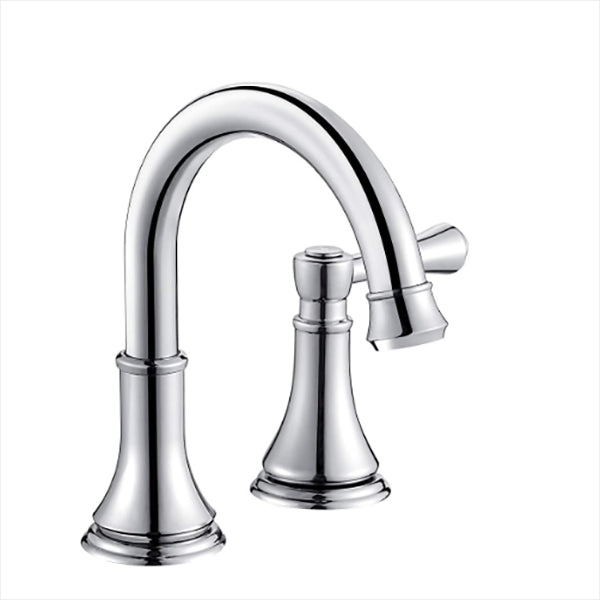 BowLift | Modern Sink Faucet Widespread Faucet with 2 Handles and 3 Holes