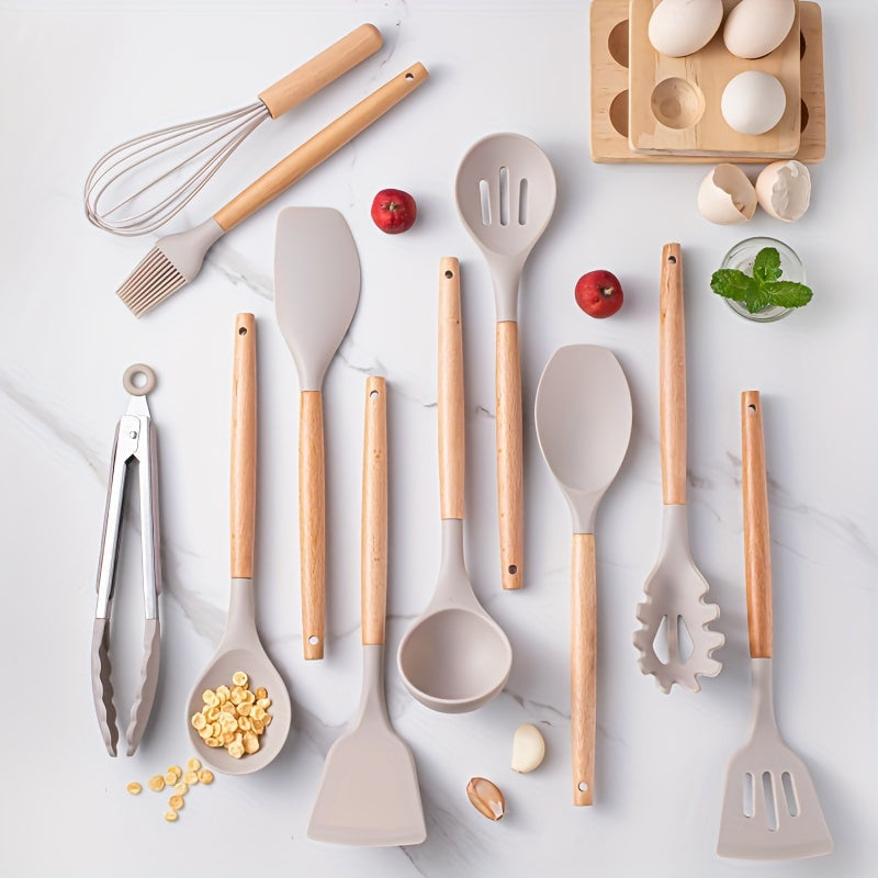 Skanto | SilicoWare – 12-Piece Silicone Kitchen Utensil Set