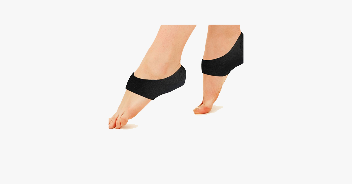 Skanto | 2 Pack: Foot Shock-Absorbing Plantar Fasciitis Therapy Wraps
