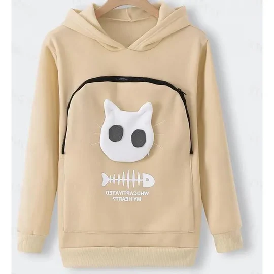Skanto | Cat Lover Hoodie Pouch - Perfect Pet Gift