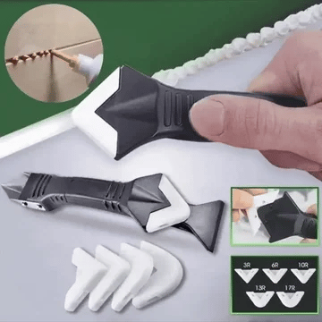 Skanto | 3-in-1 Caulk Remover - The Best Silicone Caulking Tool