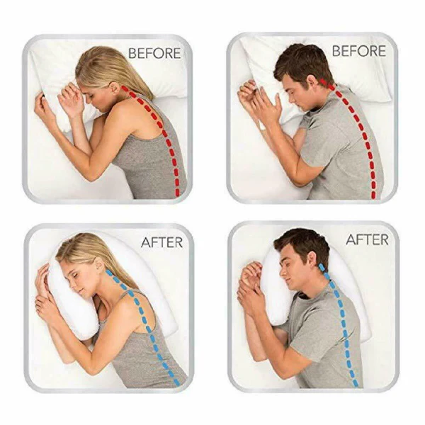 BowLift | Orthopedic Side Sleeper Pillow With Ear Hole