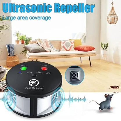 Skanto | Ultrasonic Electronic Mouse Repeller - Rodent and Pest Deterrent for Mice, Rats, and Insects