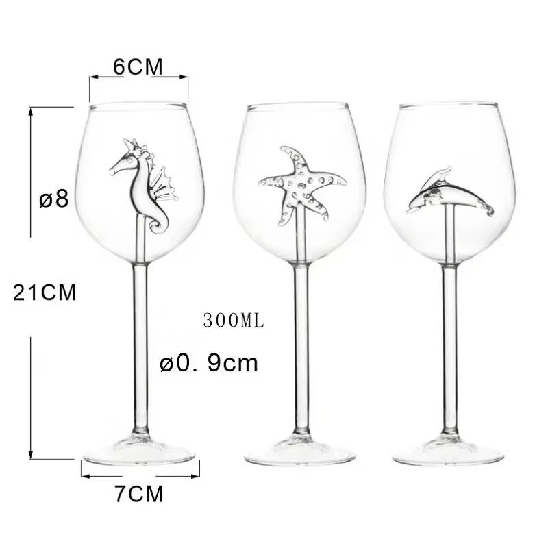 BowLift | Sea Animals Dolphin Seahorse Starfish Glasses