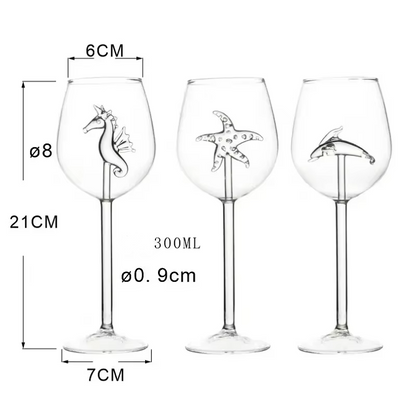 BowLift | Sea Animals Dolphin Seahorse Starfish Glasses