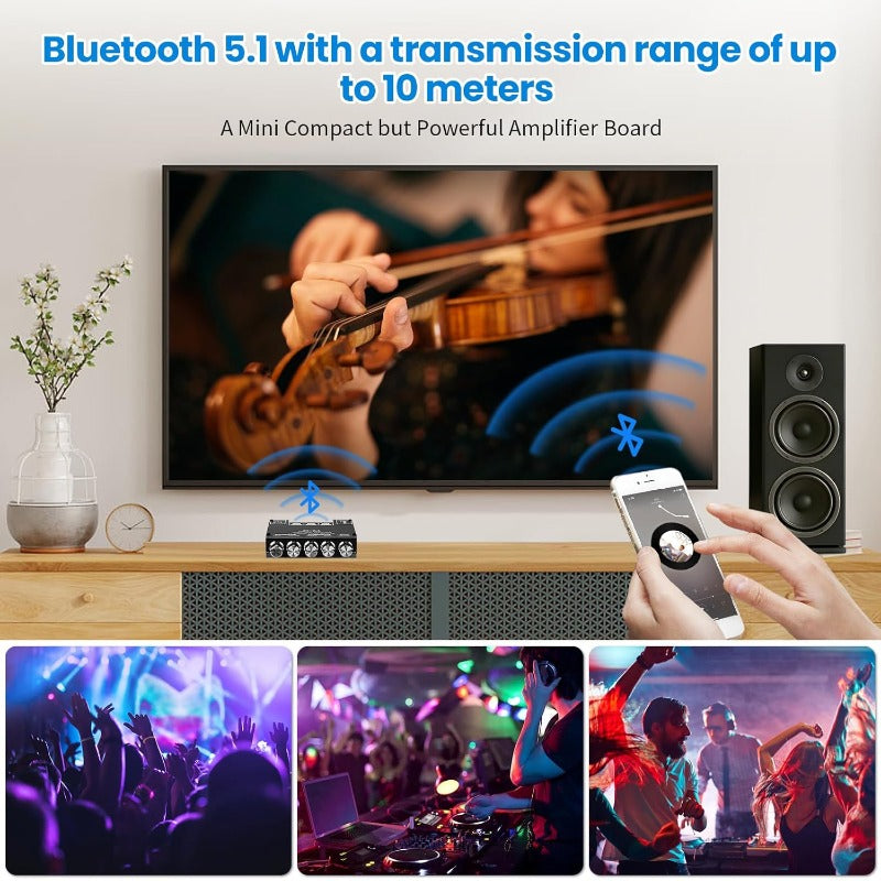 2.1 Channel Bluetooth Amplifier Board Bowlift