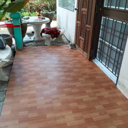 Self-adhesive PVC flooring, matte stone-look vinyl flooring