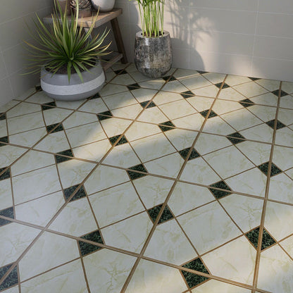 Self-adhesive PVC flooring, matte stone-look vinyl flooring