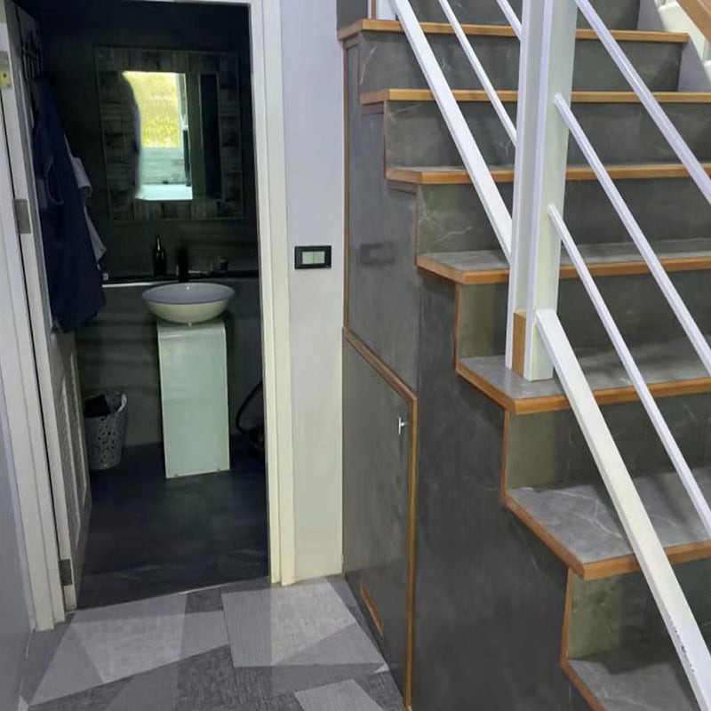 Self-adhesive PVC flooring, matte stone-look vinyl flooring