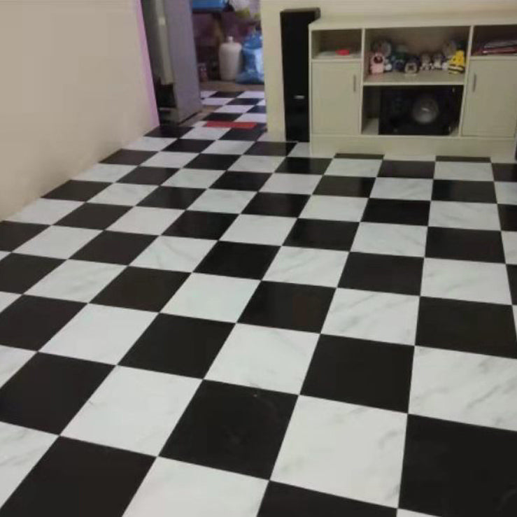 Self-adhesive PVC flooring, matte stone-look vinyl flooring