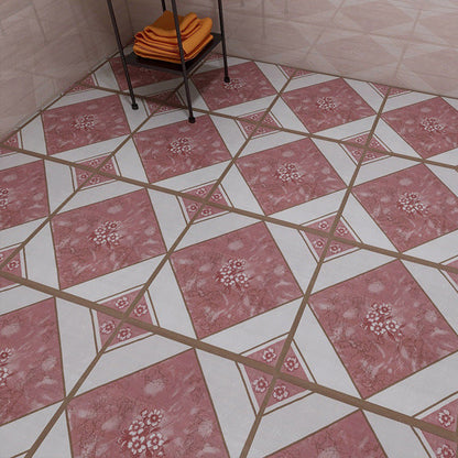 Self-adhesive PVC flooring, matte stone-look vinyl flooring