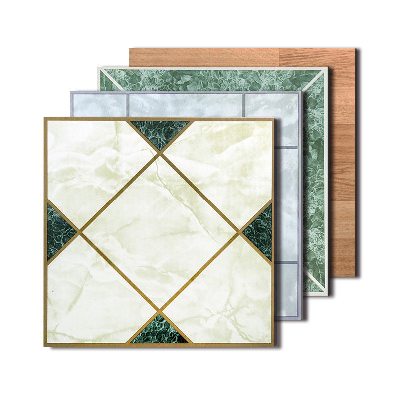 Self-adhesive PVC flooring, matte stone-look vinyl flooring