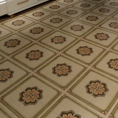 Self-adhesive PVC flooring, matte stone-look vinyl flooring
