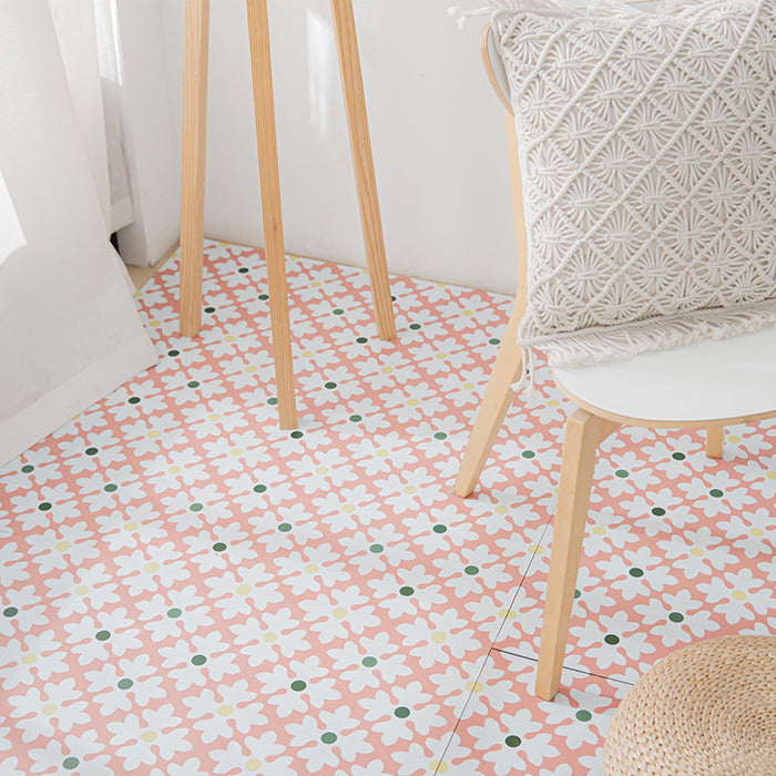 Self-adhesive PVC flooring, matte stone-look vinyl flooring