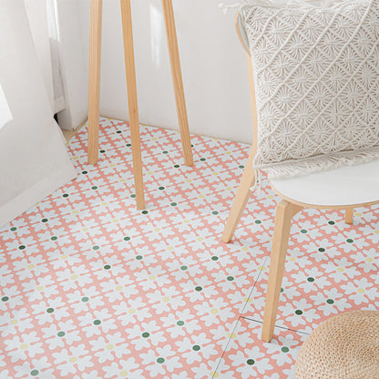 Self-adhesive PVC flooring, matte stone-look vinyl flooring