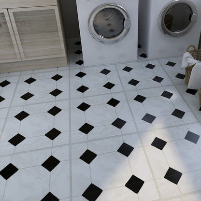 Self-adhesive PVC flooring, matte stone-look vinyl flooring