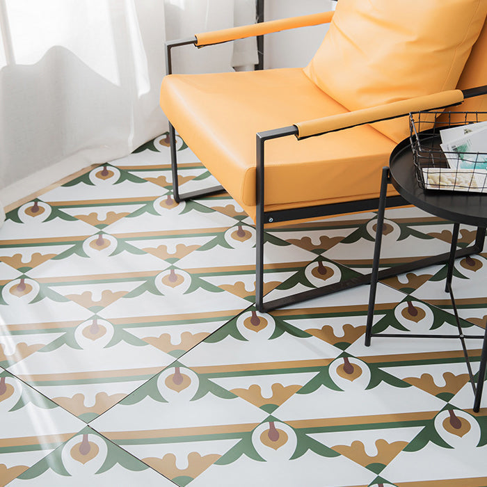 Self-adhesive PVC flooring, matte stone-look vinyl flooring