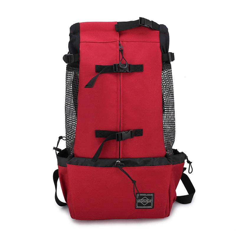 Skanto | Double Shoulder Dog Carrier Backpack - Outdoor Travel Companion