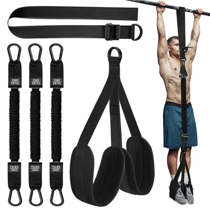 Pull-up assistance band with double foot system | Bowlift