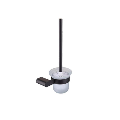 BowLift | 5-piece modern bathroom accessory set made of stainless steel with towel rail/robe hooks/toilet paper holder