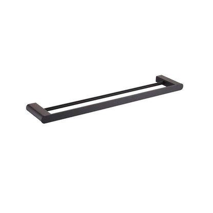 BowLift | 5-piece modern bathroom accessory set made of stainless steel with towel rail/robe hooks/toilet paper holder