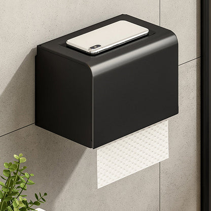 BowLift | Contemporary Bathroom Accessory Set Matte Black Bathroom Set with Bathrobe Hooks/Towel Bar