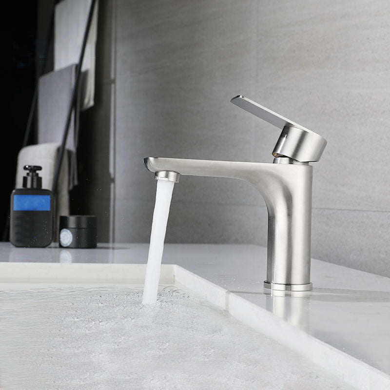 BowLift | Modern Vessel Faucet Copper Single Handle Low Arc Vessel Faucet for Home