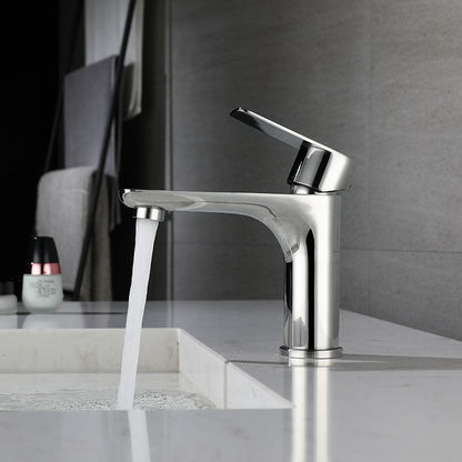 BowLift | Modern Vessel Faucet Copper Single Handle Low Arc Vessel Faucet for Home