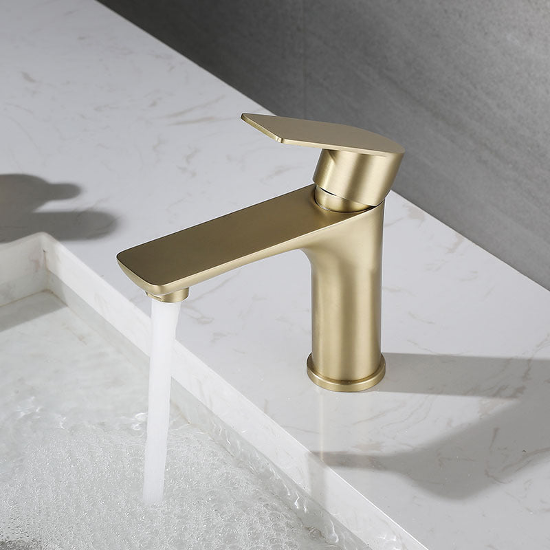 BowLift | Modern Vessel Faucet Copper Single Handle Low Arc Vessel Faucet for Home