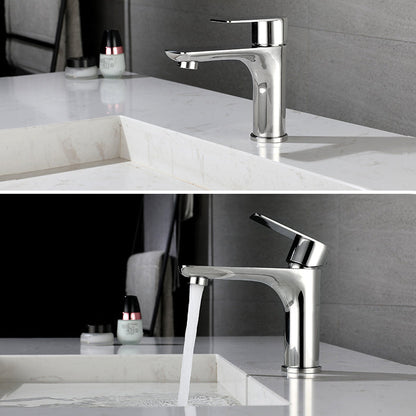 BowLift | Modern Vessel Faucet Copper Single Handle Low Arc Vessel Faucet for Home