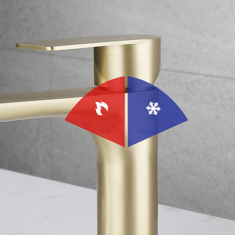 BowLift | Modern Vessel Faucet Copper Single Handle Low Arc Vessel Faucet for Home