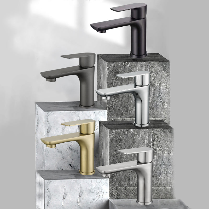 BowLift | Modern Vessel Faucet Copper Single Handle Low Arc Vessel Faucet for Home