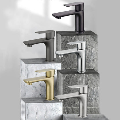BowLift | Modern Vessel Faucet Copper Single Handle Low Arc Vessel Faucet for Home