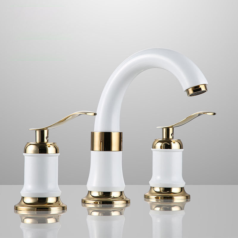 BowLift | Modern Vessel Faucet Metal Lever Handles Low Arc Vessel Faucet for Home