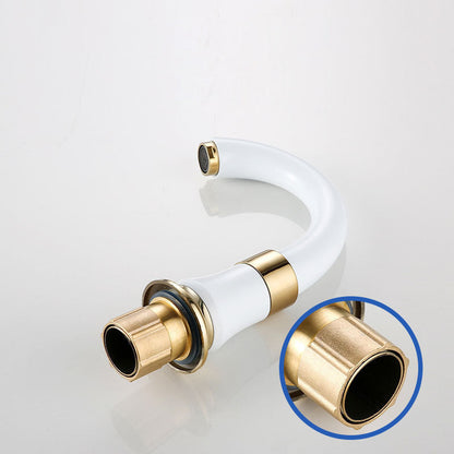 BowLift | Modern Vessel Faucet Metal Lever Handles Low Arc Vessel Faucet for Home
