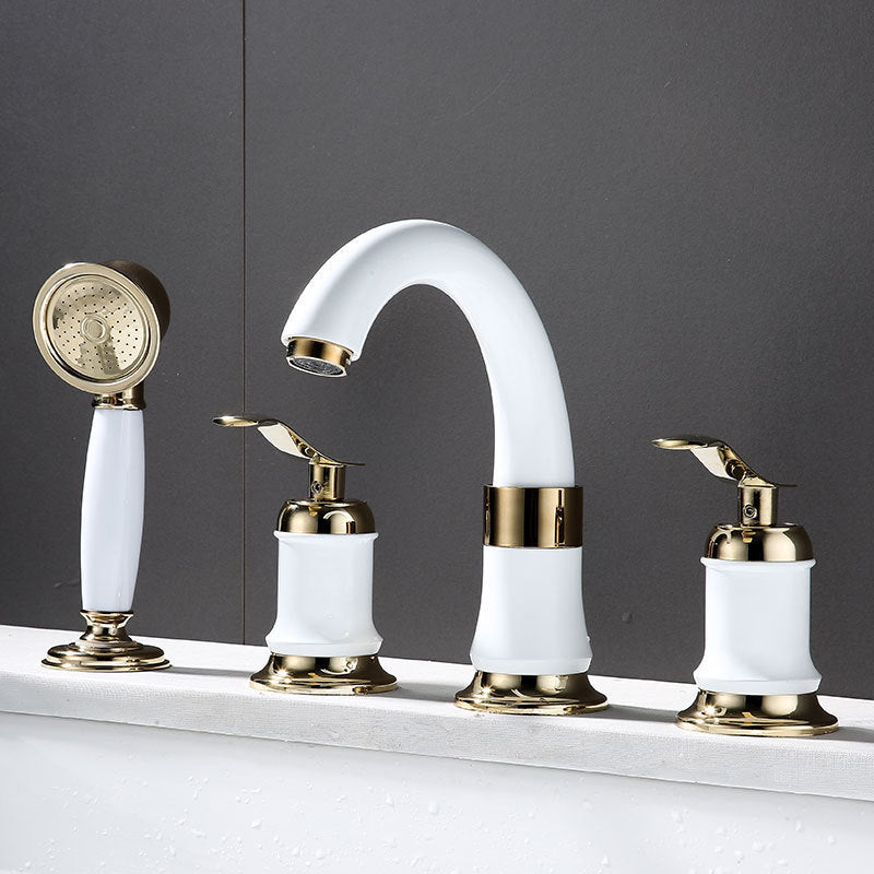 BowLift | Modern Vessel Faucet Metal Lever Handles Low Arc Vessel Faucet for Home