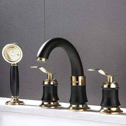BowLift | Modern Vessel Faucet Metal Lever Handles Low Arc Vessel Faucet for Home