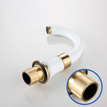 BowLift | Modern Vessel Faucet Metal Lever Handles Low Arc Vessel Faucet for Home