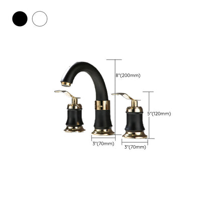 BowLift | Modern Vessel Faucet Metal Lever Handles Low Arc Vessel Faucet for Home
