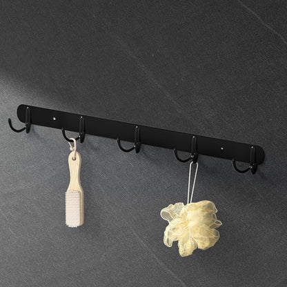 Black modern bathroom accessory set Stainless steel bathroom fixtures