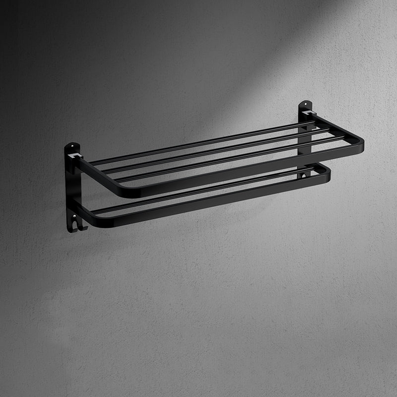 Black modern bathroom accessory set Stainless steel bathroom fixtures