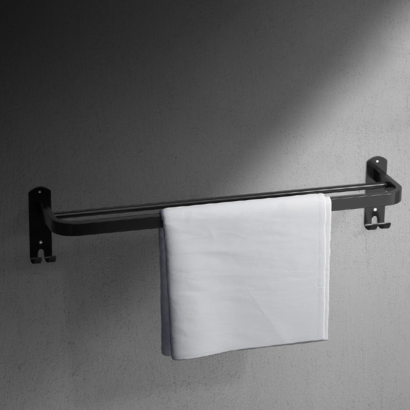 Black modern bathroom accessory set Stainless steel bathroom fixtures