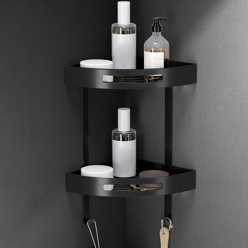 Black modern bathroom accessory set Stainless steel bathroom fixtures
