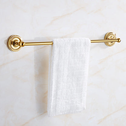 BowLift | Traditional Golden Bathroom Accessories Set Copper Bathroom Set
