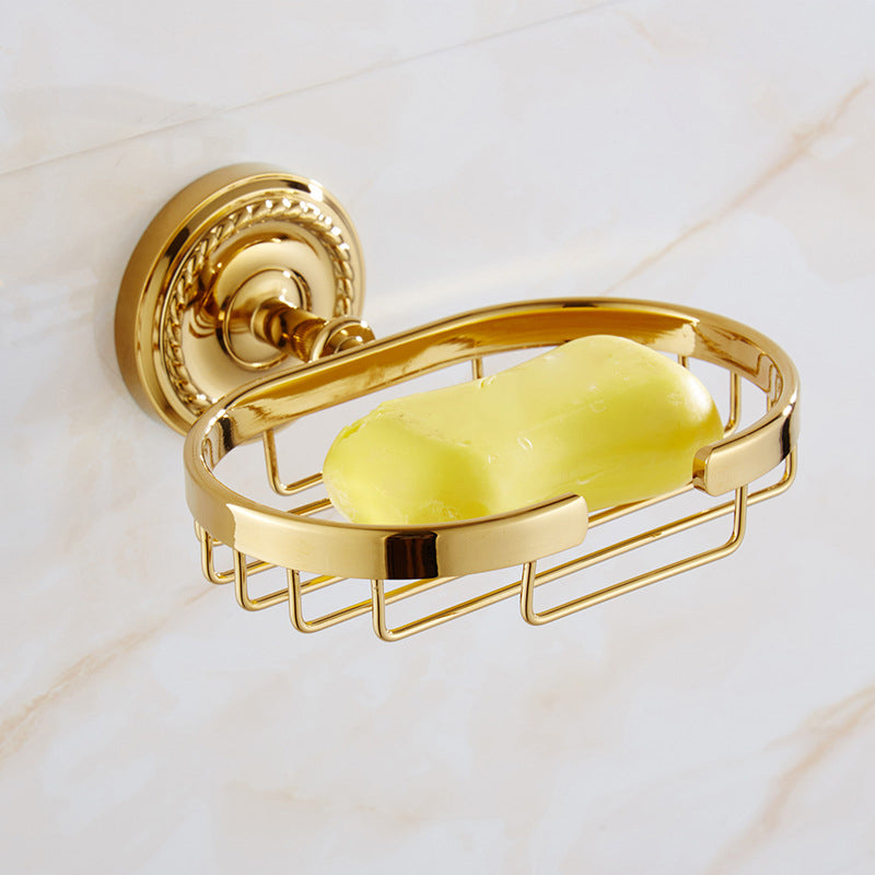 Skanto | Traditional Gold Bathroom Fixture Set Copper Bathroom Set