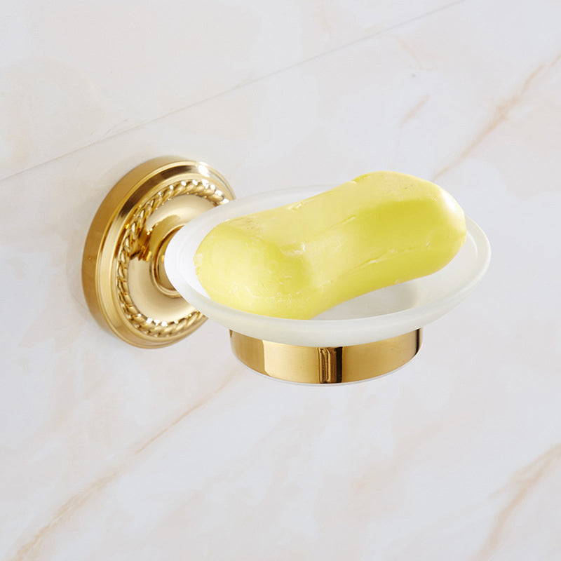 BowLift | Traditional Golden Bathroom Accessories Set Copper Bathroom Set