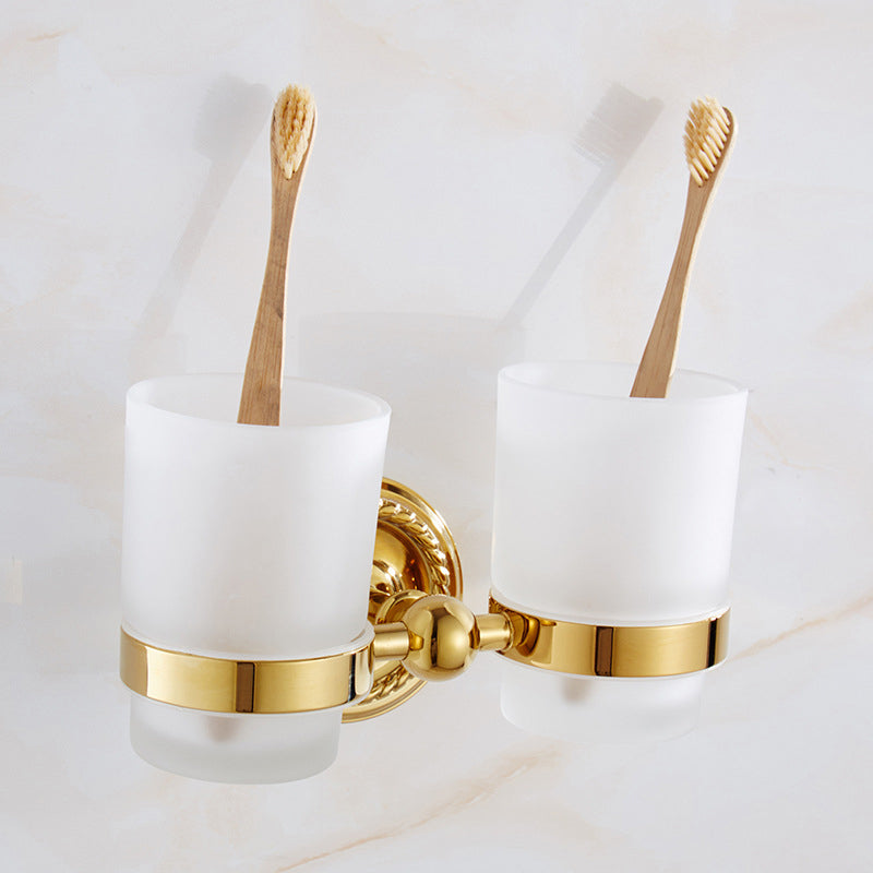 Skanto | Traditional Gold Bathroom Fixture Set Copper Bathroom Set