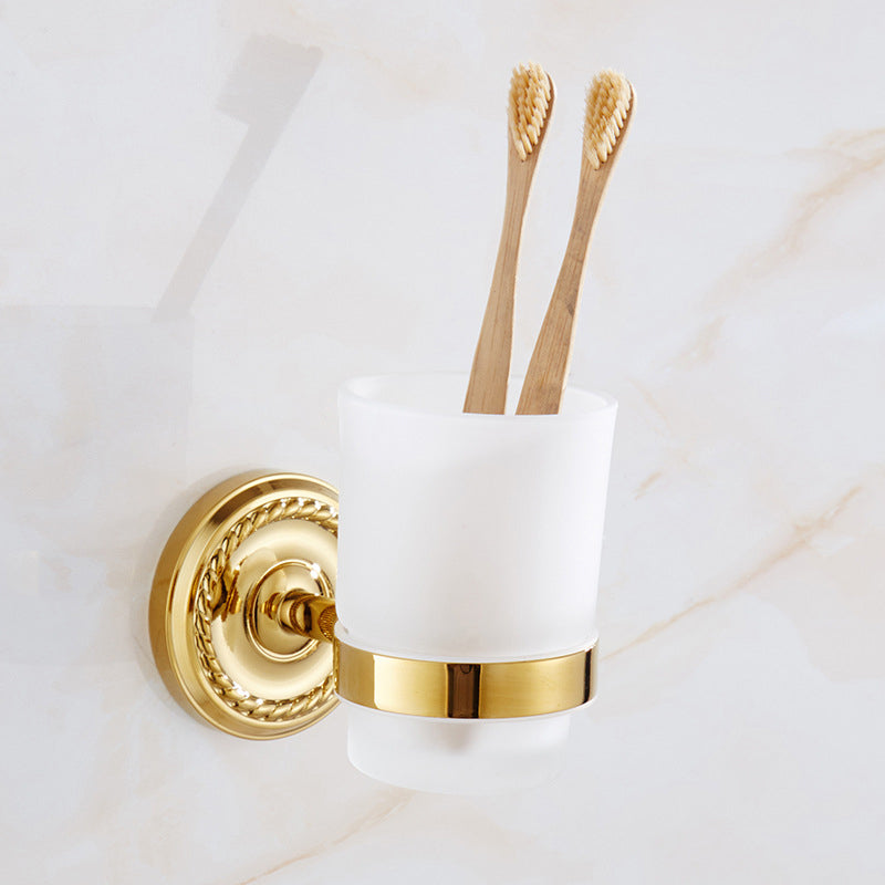 Skanto | Traditional Gold Bathroom Fixture Set Copper Bathroom Set